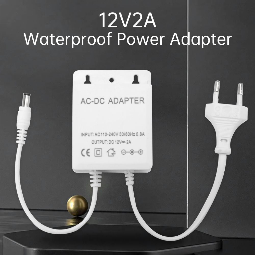 Outdoor Sport Camera - DC12V 2A Spina UE Adattatore di