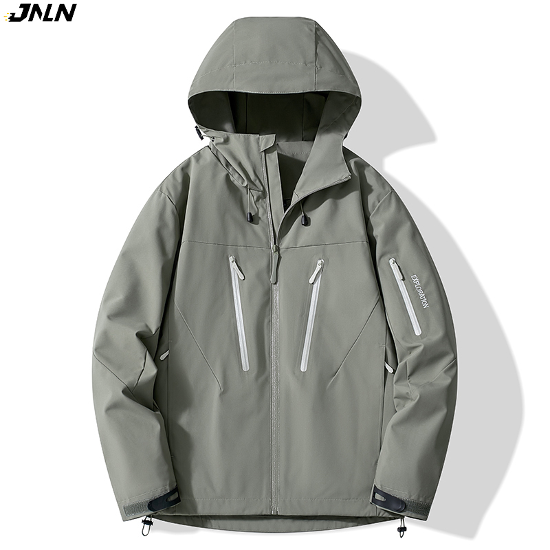 Outdoor Sport Windbreaker - JNLN Giacca Impermeabile Unisex per Escursionismo,