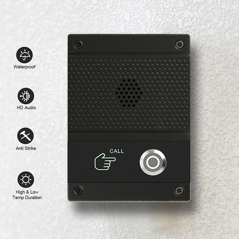 Outdoor Sport Camera - SIP Intercom Voice Control campanello per
