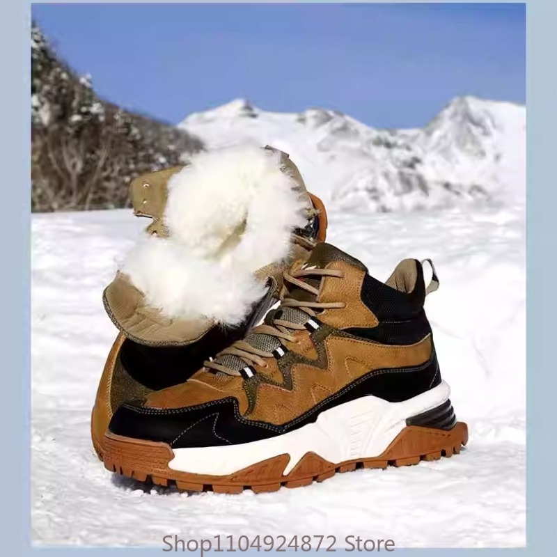 Outdoor Sport Leisure - Scarpe invernali in cotone di lana