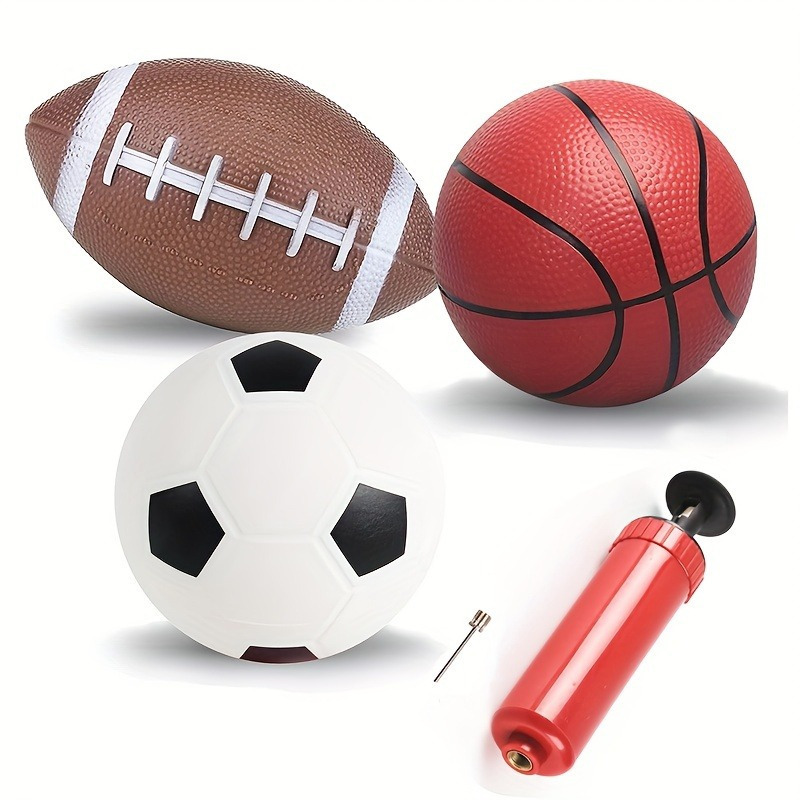 Outdoor Sport An - Set di 3 Palloni da Calcio,