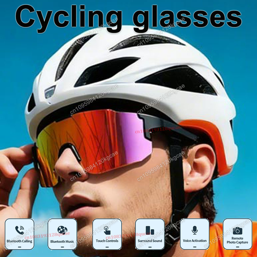 Outdoor Sport Activity - Occhiali Smart da Ciclismo HD con