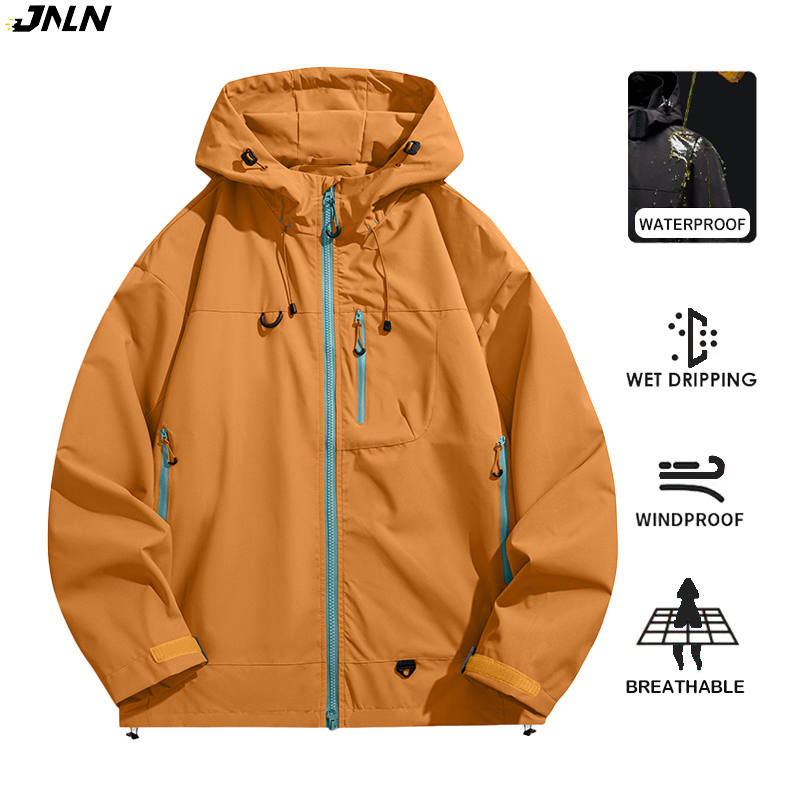 Outdoor Sport Windbreaker - JNLN Giacca Impermeabile da Escursionismo per