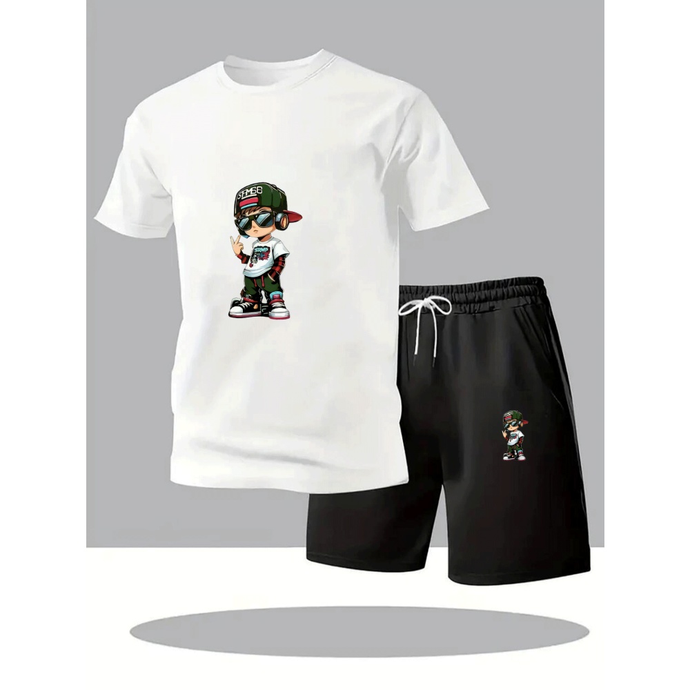 Outdoor Sports Outfit - Offerta Estiva: Set T-Shirt a Maniche