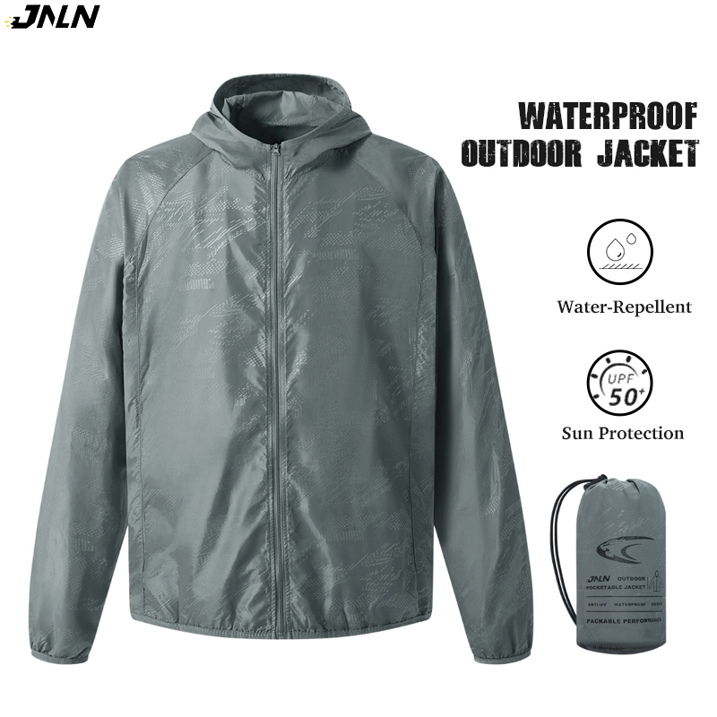 Outdoor Sport Windbreaker - JNLN Giacca da trekking impermeabile da