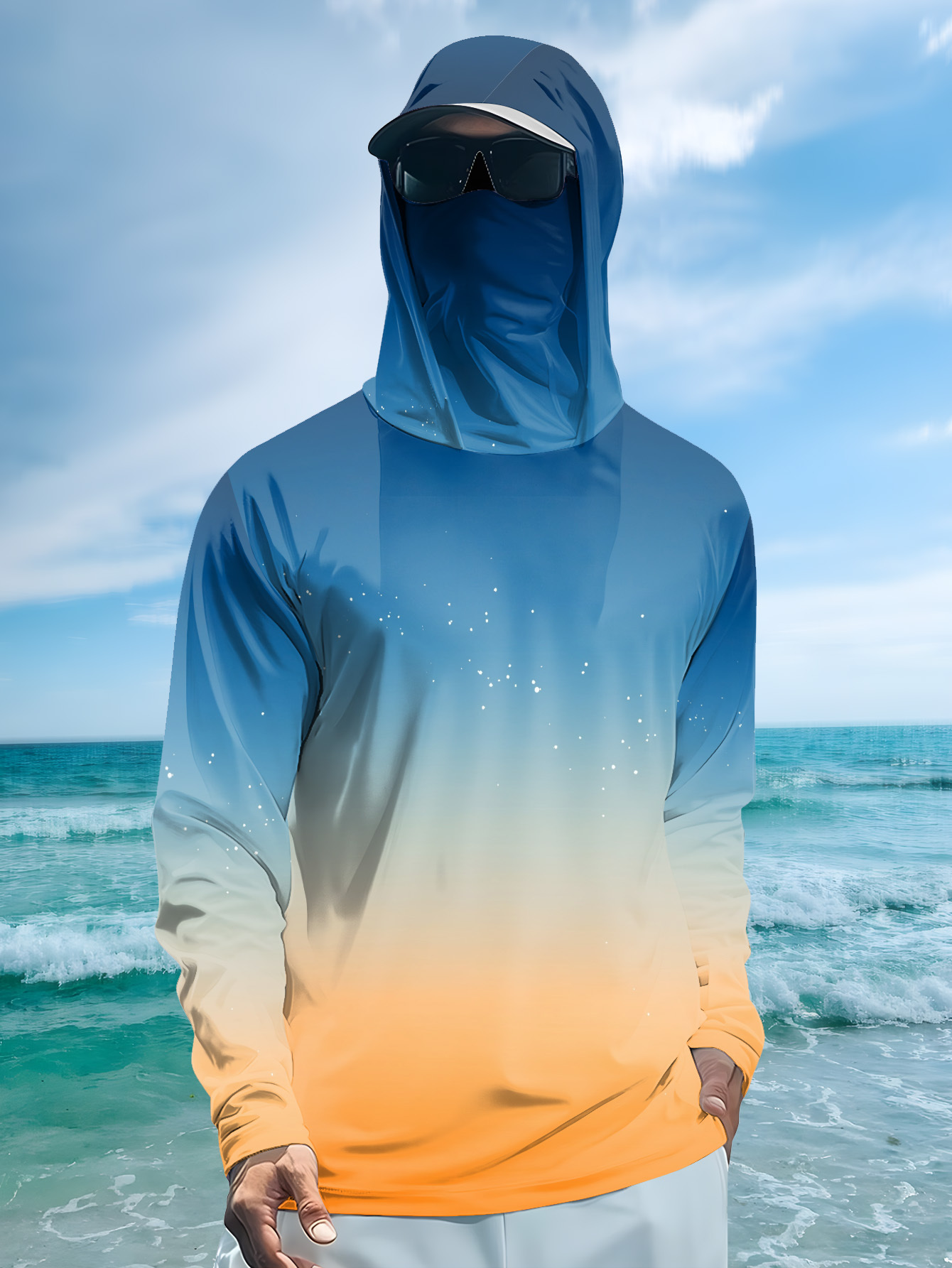 Outdoor Sport Leisure - Camicia a maniche lunghe da uomo