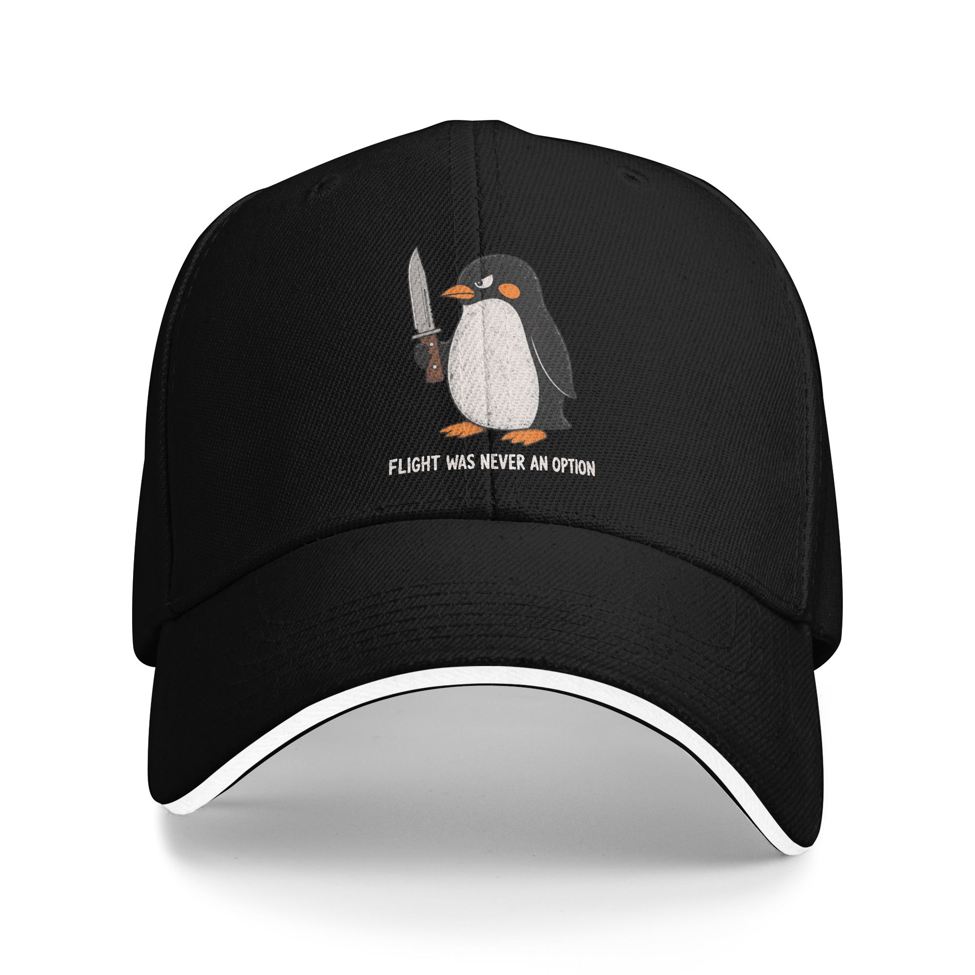 Outdoor Sport An - Cappellino da Baseball con Pinguino Divertente