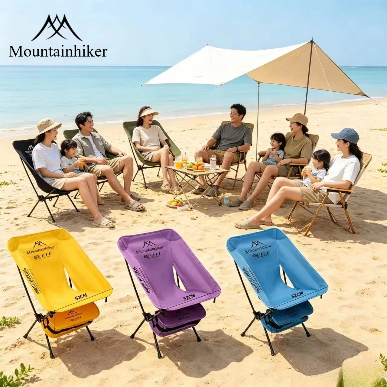 Outdoor Sport Chairs - Sedia pieghevole ultraleggera in lega di