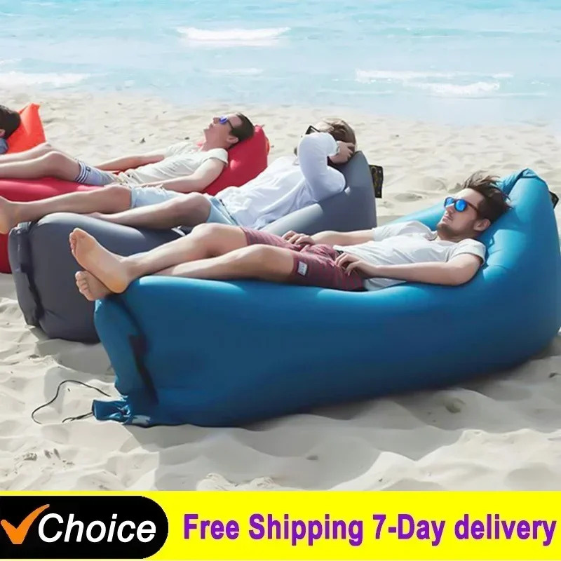 Outdoor Sport Chairs - Divano Gonfiabile Portatile da Esterno, Poltrona