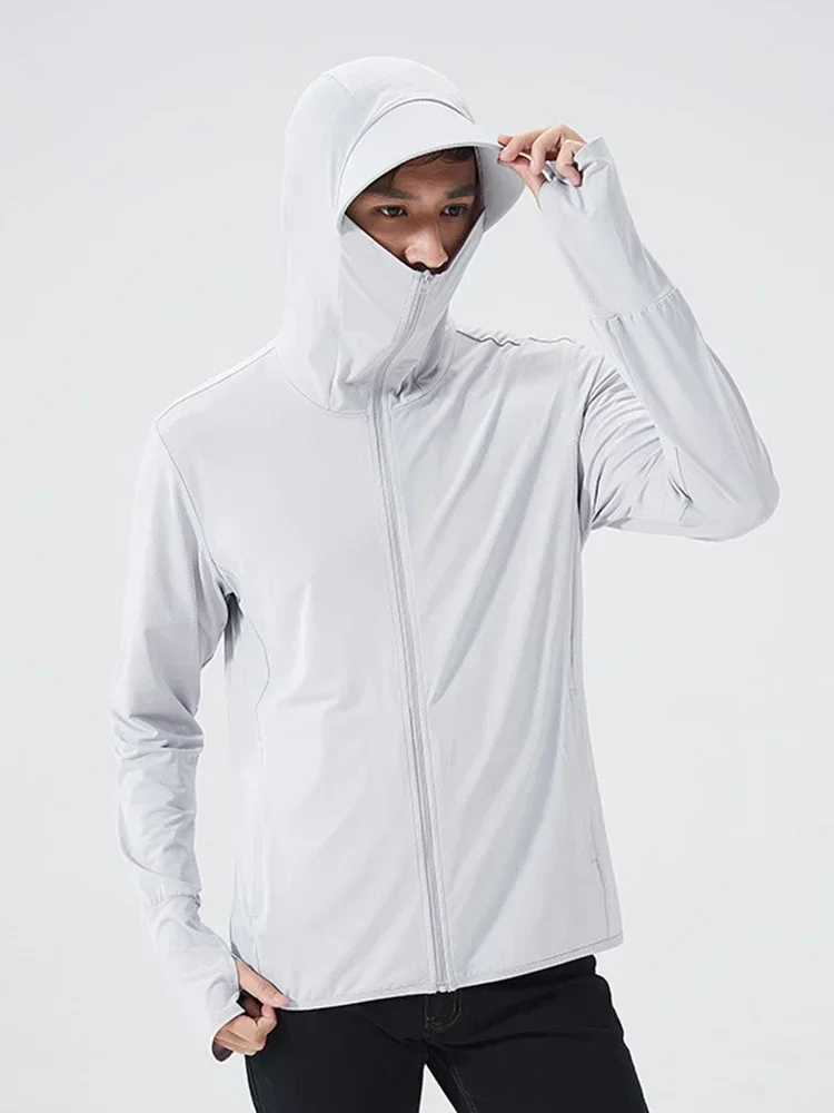 Outdoor Sport Windbreaker - Giacca estiva con cappuccio UPF 50