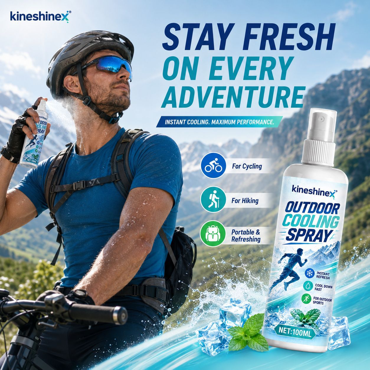 Spray Rinfrescante per Esterni - Outdoor Sport Activity recensione e prezzo