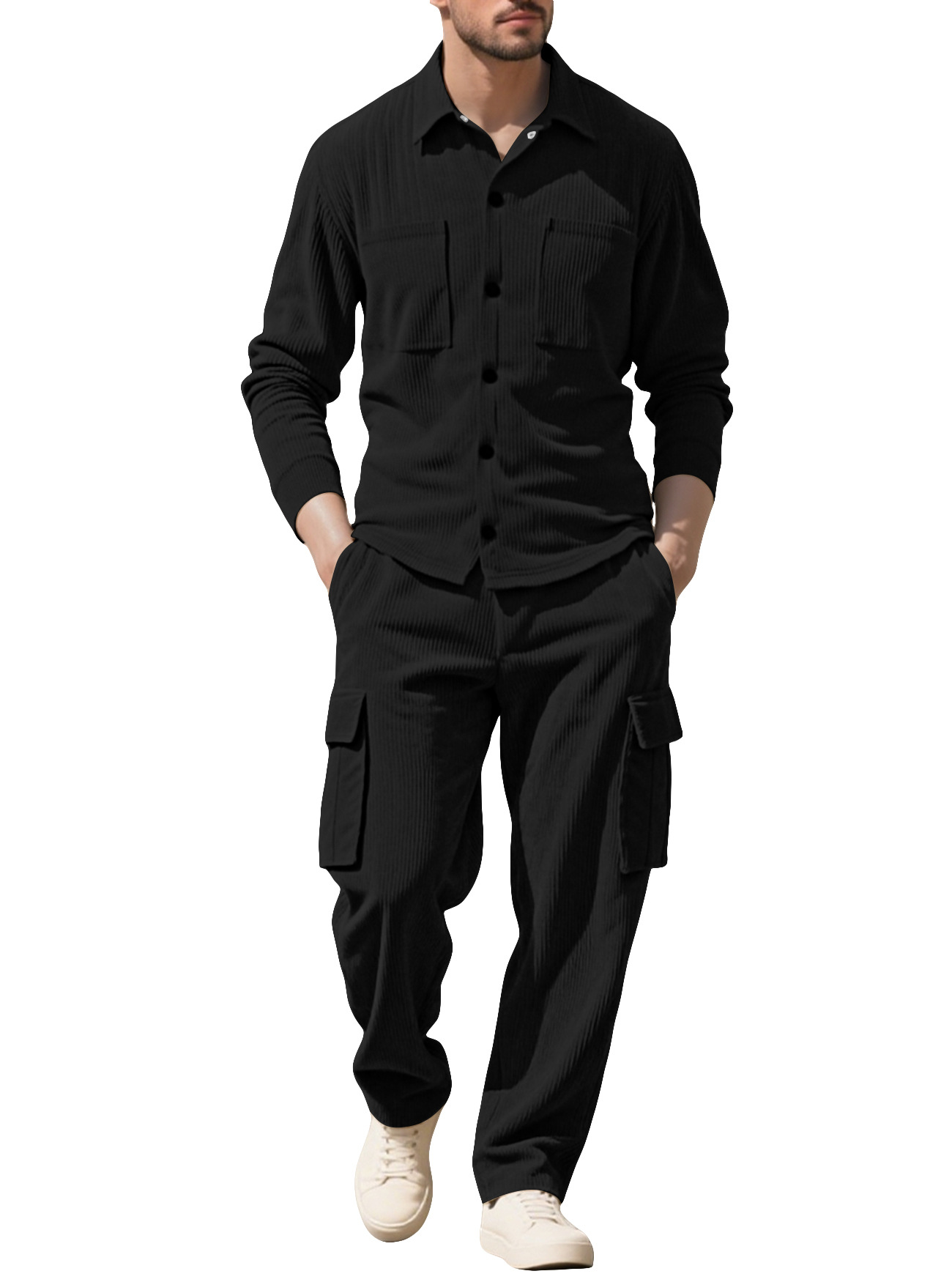 Tuta da Uomo in Velluto a Cost - Outdoor Sports Outfit recensione e prezzo
