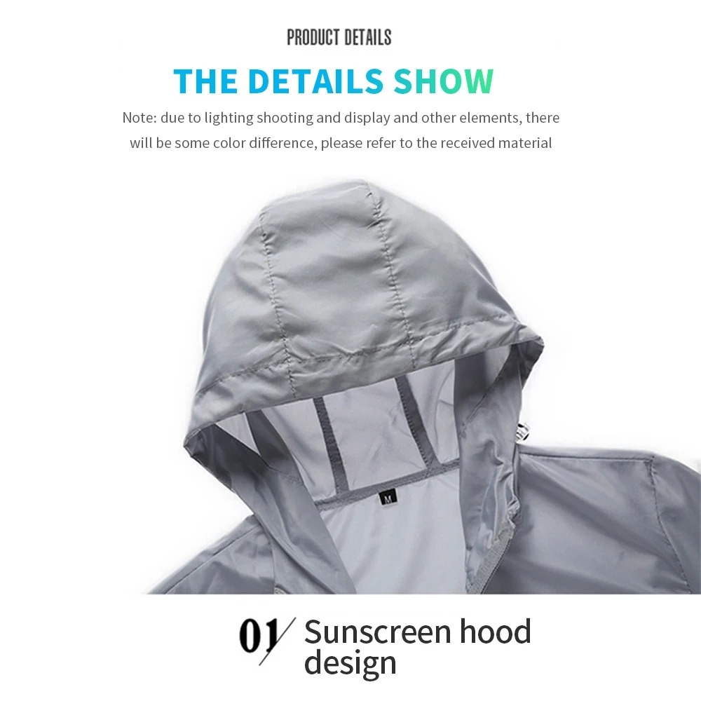 Giacca con Cappuccio da Uomo p - Outdoor Sport Windbreaker recensione e prezzo